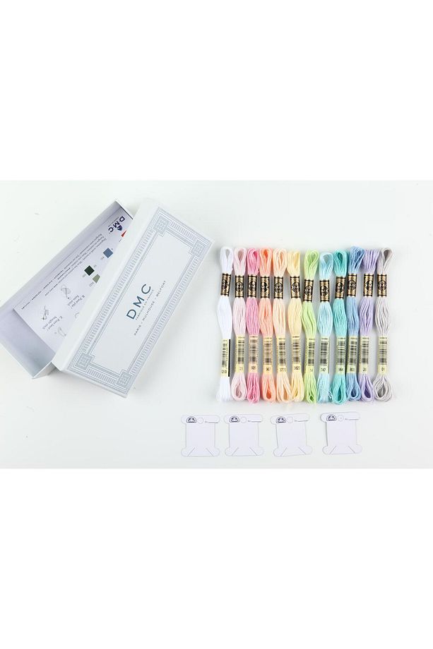 Kutu Hediyeli Muline12'li Set - Pastel Renkler - 1