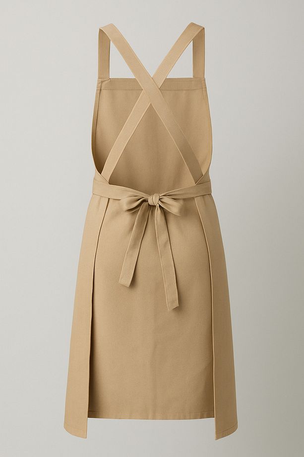 ÇAPRAZ BAĞLAMA COTTON CHEF ÖNLÜK / CRISS@CROSS DUCK COTTON APRON - 2