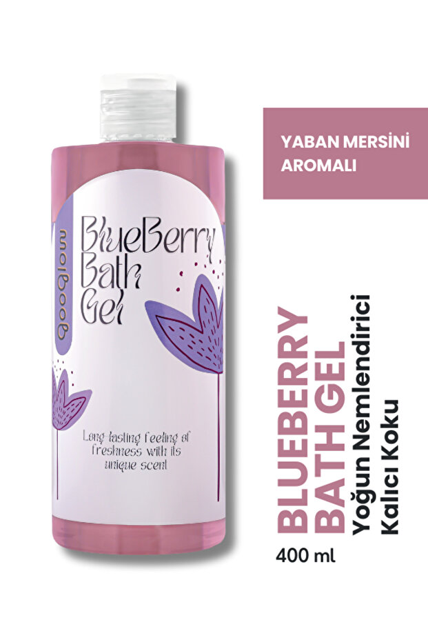 Blueberry Scented Shower Gel / Blueberry Bath Gel