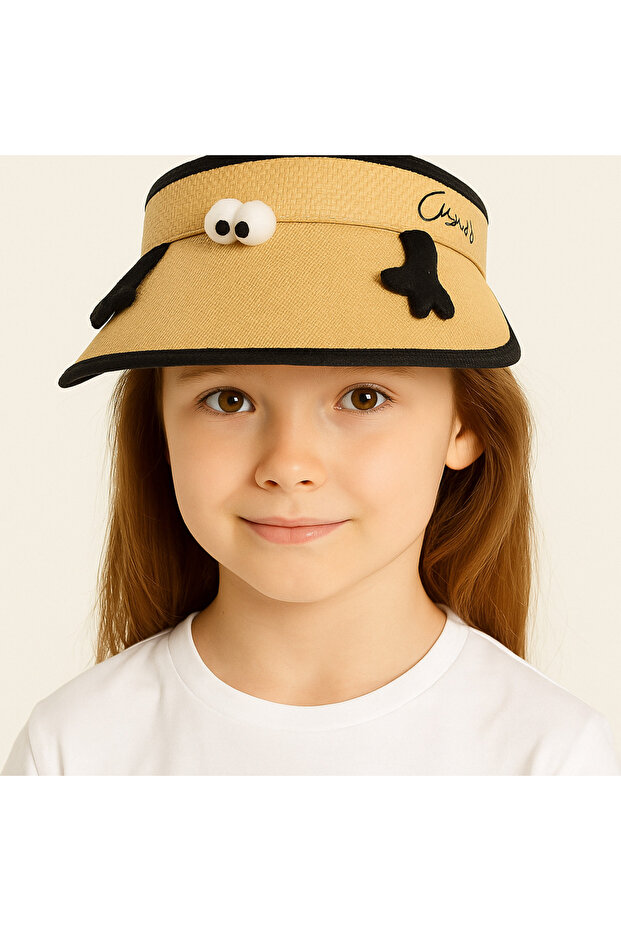 Fun Children's Sun Visor with Animal Figures