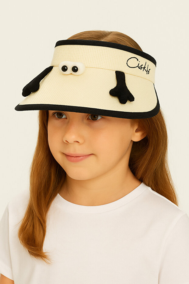 Fun Children's Sun Visor with Animal Figures