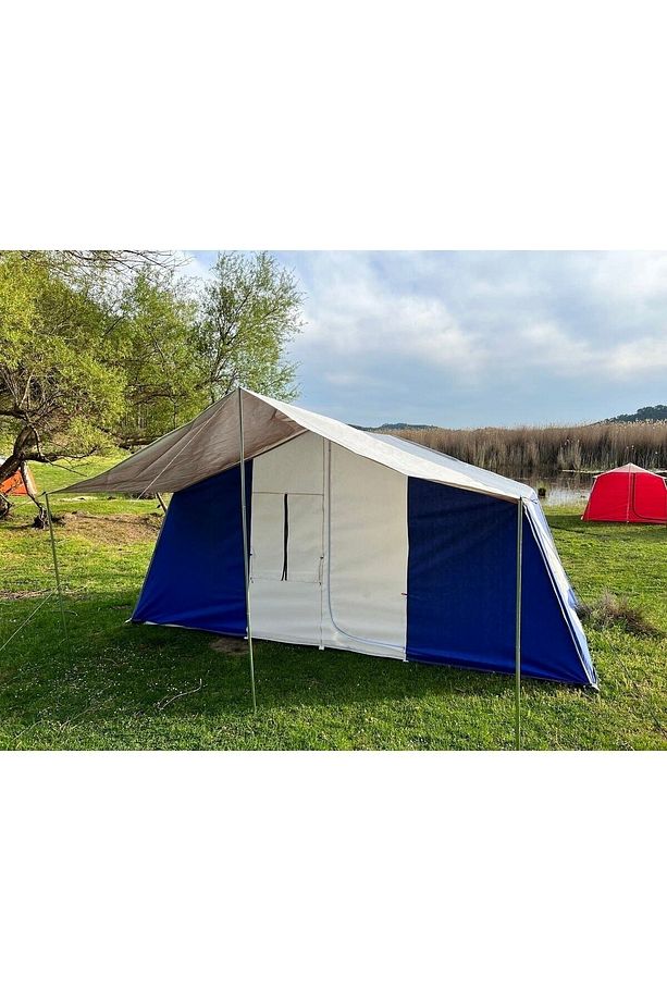 Zeycamping 3 Oda 17 M2 Aile Tipi Orman Şantiye Barınma Kamp Çadırı - 5