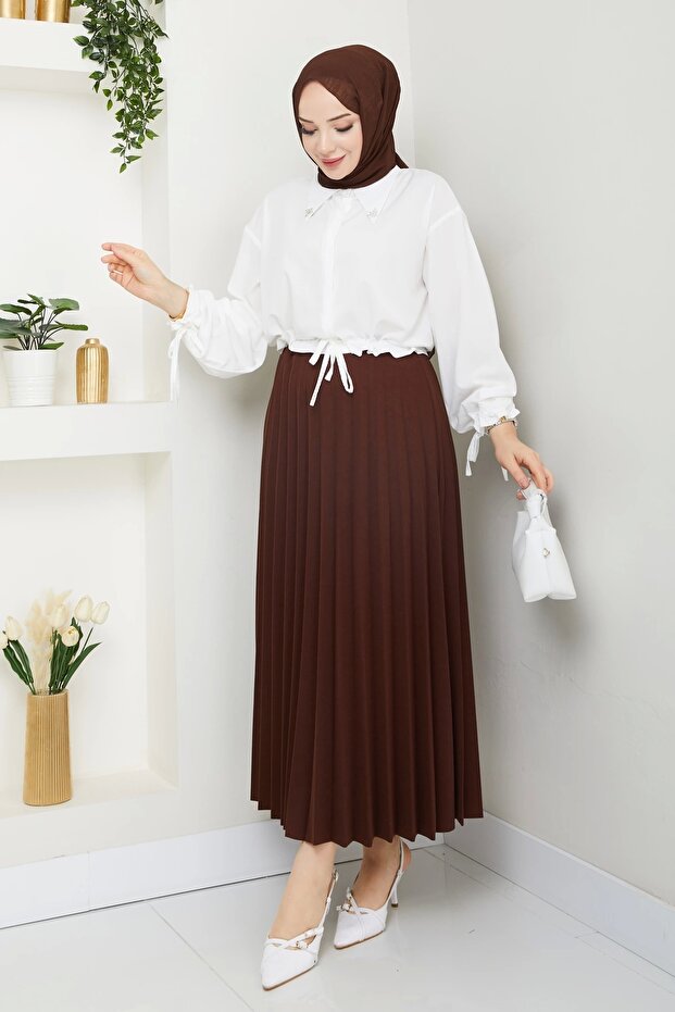 piliseli kloş etek - 5