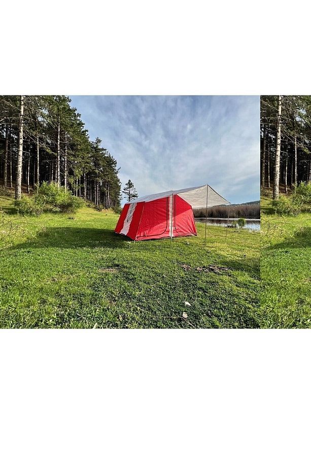 Zeycamping 2 Oda Aile Kamp Ormancı Depo Dağcı Şantiye 7 Kişilik Çadır - 6