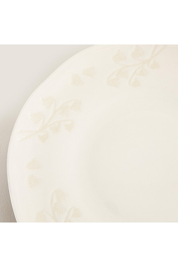 Fuchsia Pasta Tabağı 23 Cm Krem-Bej - 5