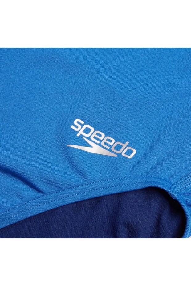 Solid V-Back Kadın Yüzücü Mayosu - 2