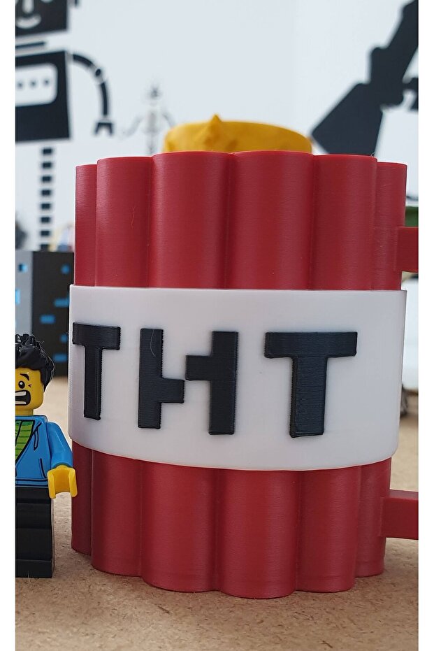 Minecraft Tnt Bardak - 4