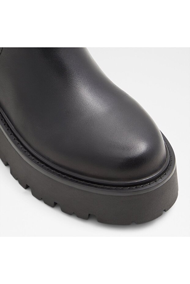 Thalelıth-hakiki Deri Siyah Kadın Bot - 5