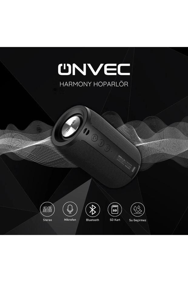 Harmony Bluetooth Hoparlör Siyah - 1