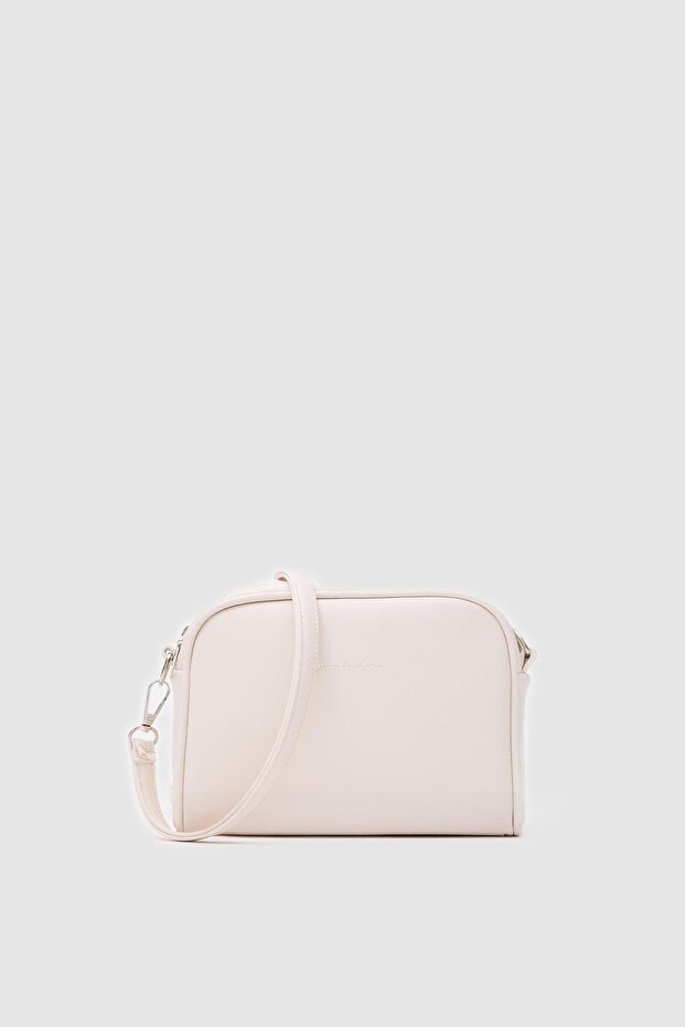 Hana Basic Çapraz Çanta Krem - 1