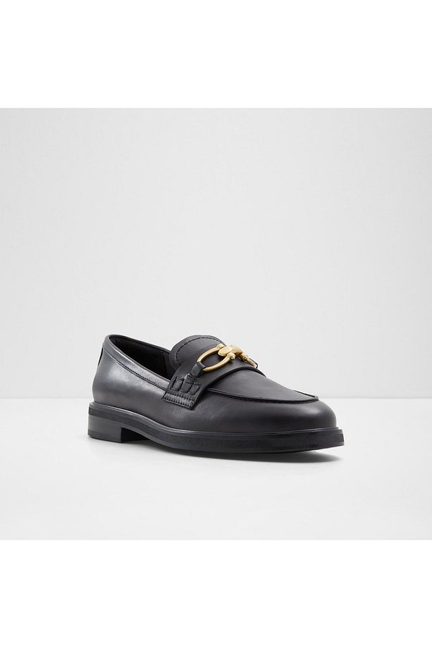 Bıssom-hakiki Deri Siyah Kadın Loafer - 4