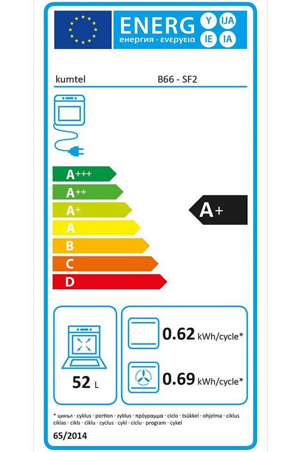 Siyah Dokunmatik Ankastre Fırın B66-SF2 (DDT) - 5