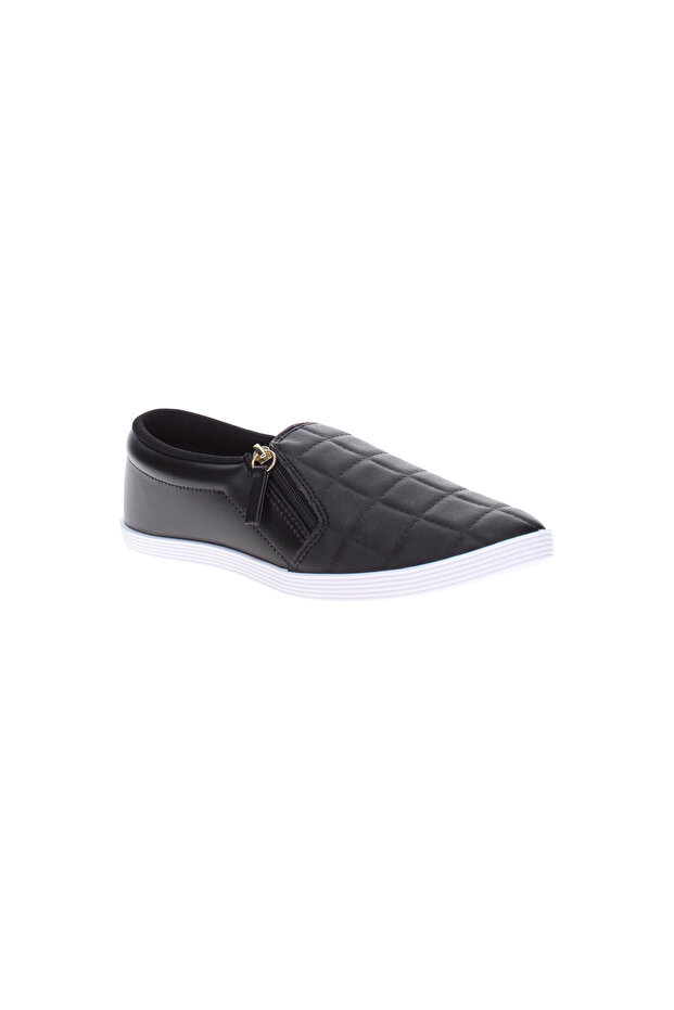 Ladies Closed/Flat Shoes Black | Made In Brazil