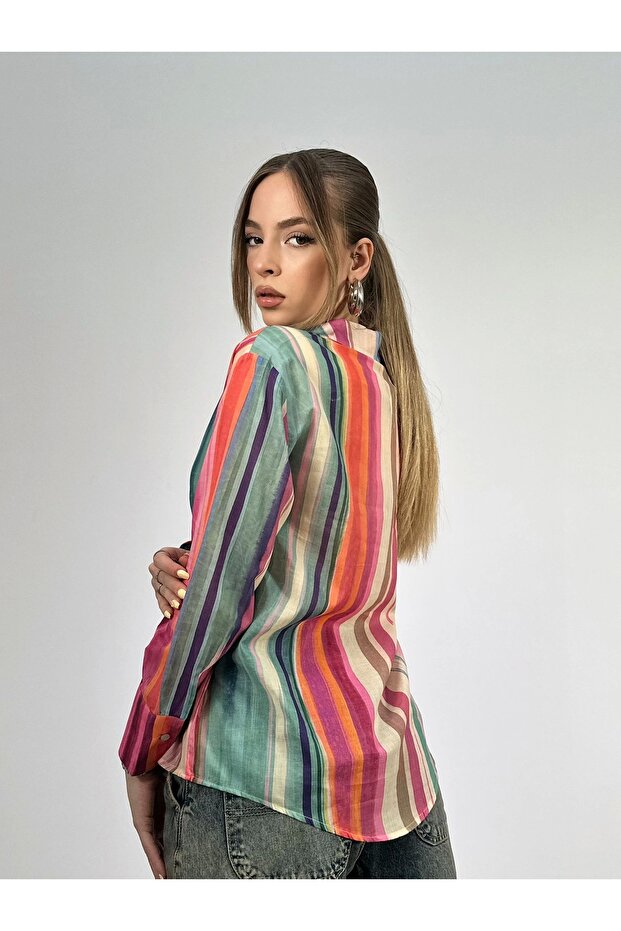 Basic Gömlek Yeşil - 2