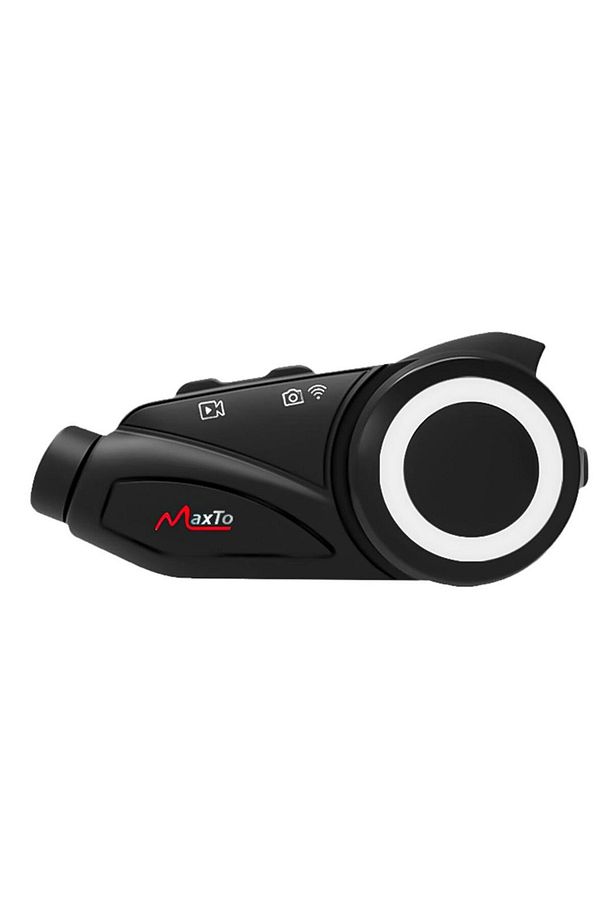 Maxto M3 Kameralı Motosiklet Bluetooth Intercom Kulaklık - 2