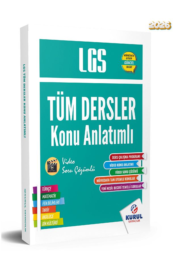2026 8.sınıf Lgs Tüm Dersler Konu Anlatımlı - 3