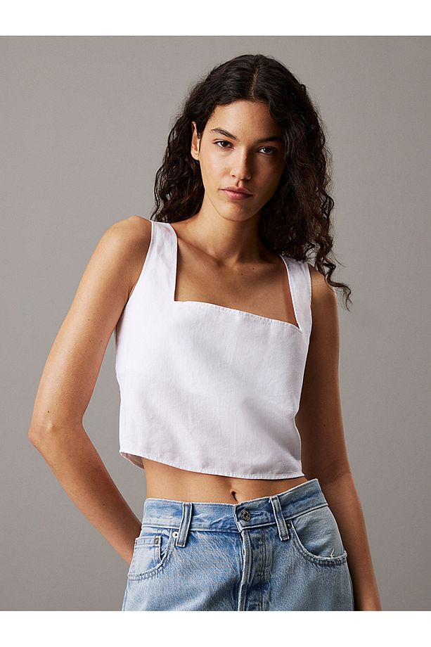 Soft Cotton Linen Twill Top - 4