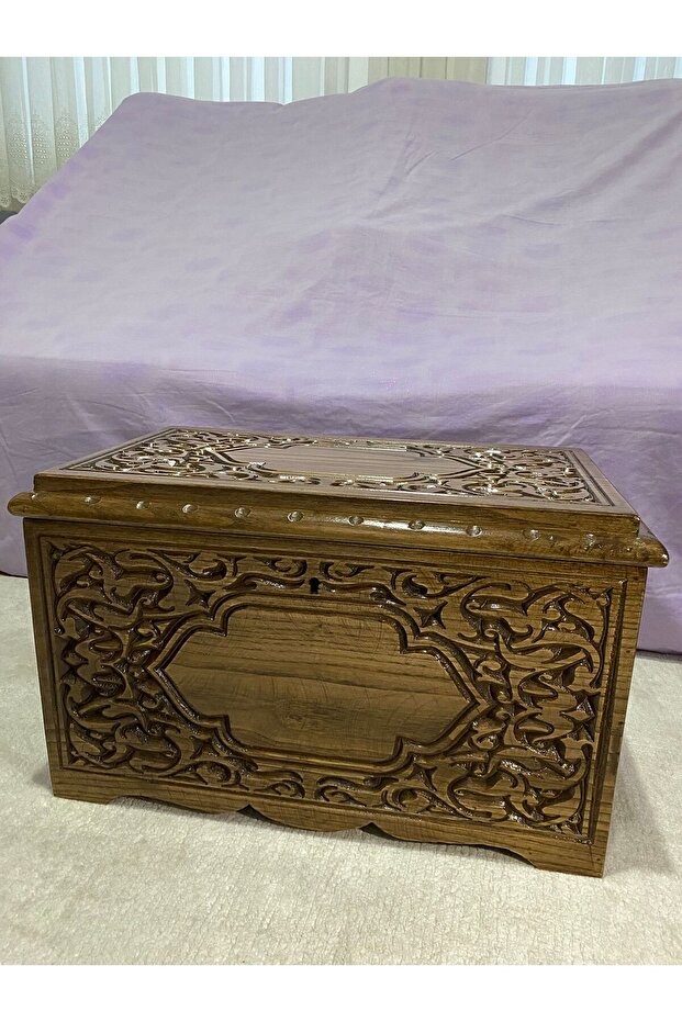 çeyiz oymalı sandık - 3