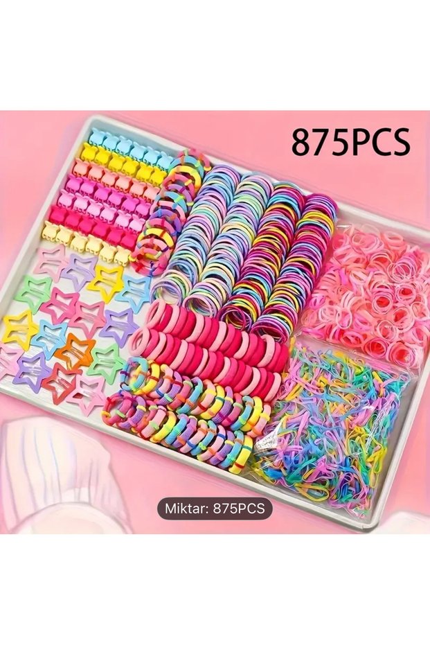 Cute Star Hair Accessories Clip-On Girls' Hairpin Set Suitable for Daily Use and Gift Giving