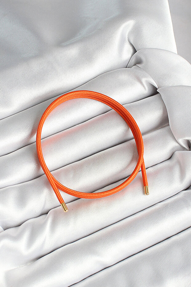 Magnetic Orange Color Spiral Women's Bracelet