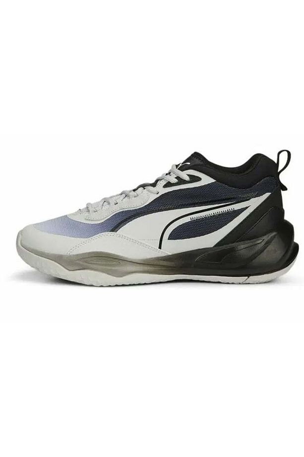 389328-02 Playmaker Fade Basketbol Erkek Spor Ayakkabı Gri - 3