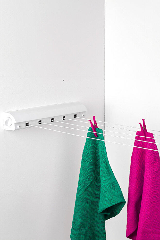 Çamaşır Kurutmalık - Beyaz - 2