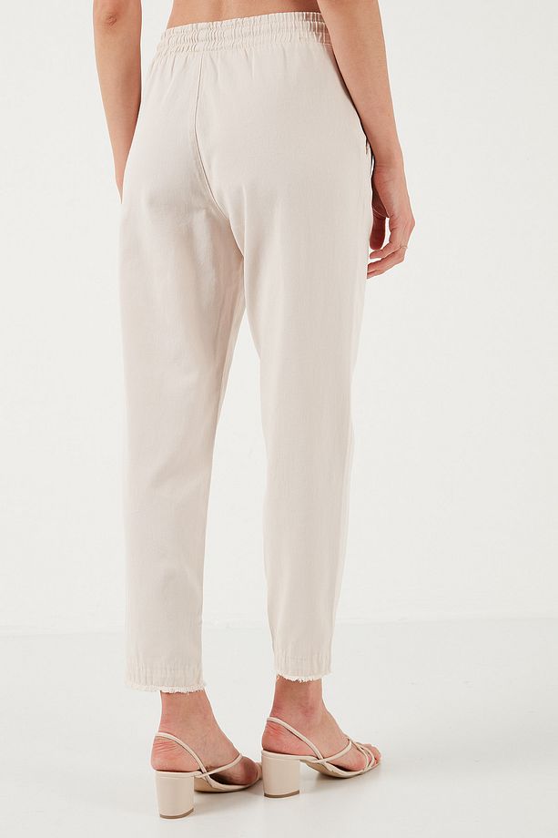 Pamuklu Normal Bel Regular Fit Düz Paça Pantolon Pantolon 668yp42282s4 - 7