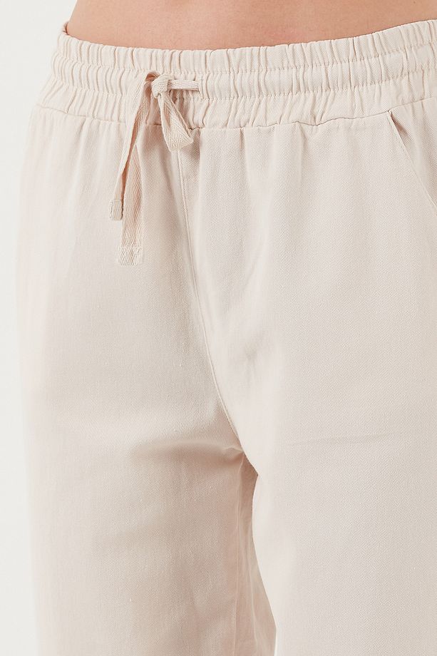 Pamuklu Normal Bel Regular Fit Düz Paça Pantolon Pantolon 668yp42282s4 - 6