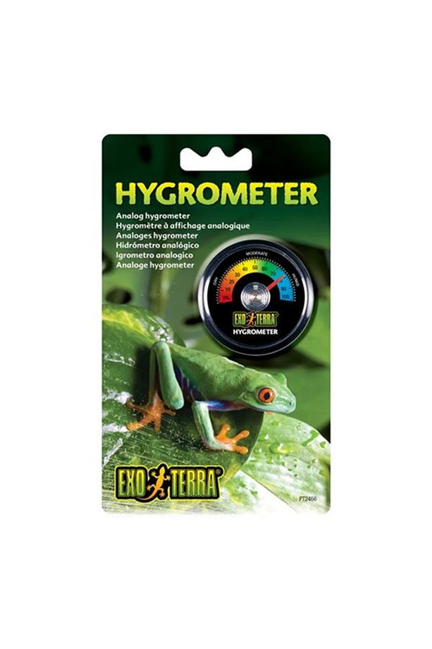 Hygrometer Nem Ölçer & Analog Yuvarlak Teraryum Higrometresi - 1
