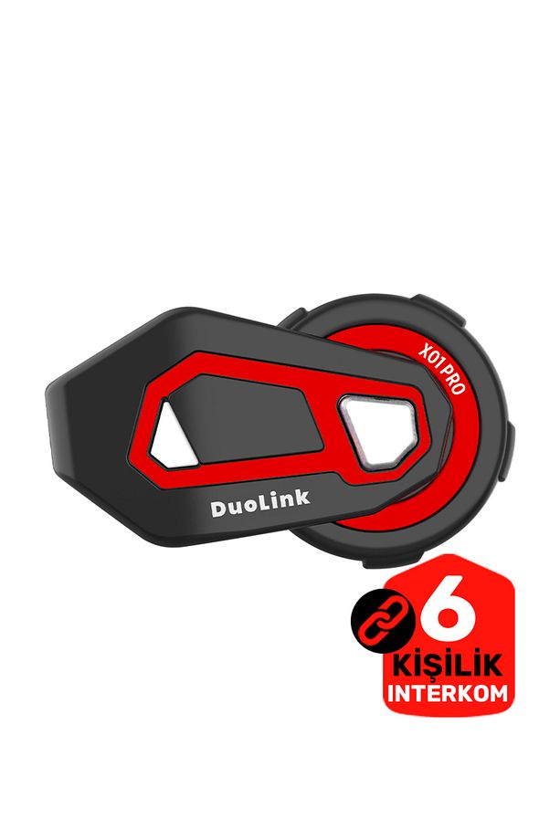 X01 PRO Motosiklet Kask İnterkom Bluetooth Intercom Kulaklık Seti - 1