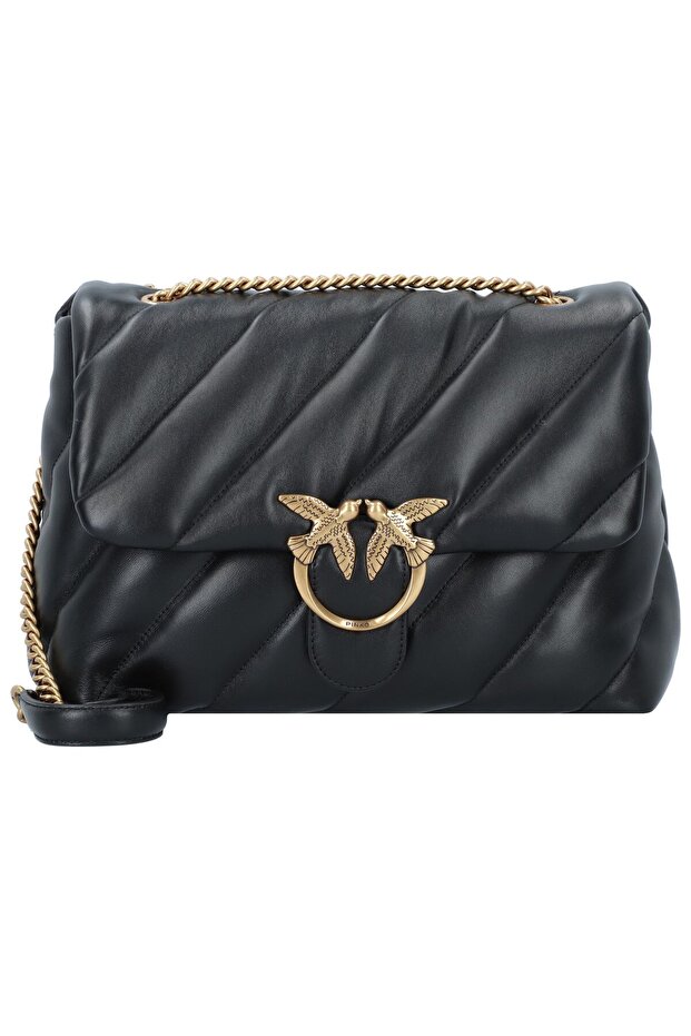 Love Puff Umhängetasche Leder 31 cm - 1