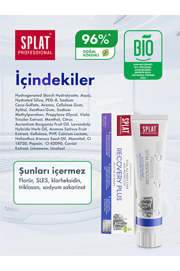 Recovery Plus Diş Macunu 100 ml - 6