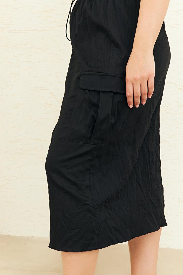 SİYAH KARGO ETEK - 4