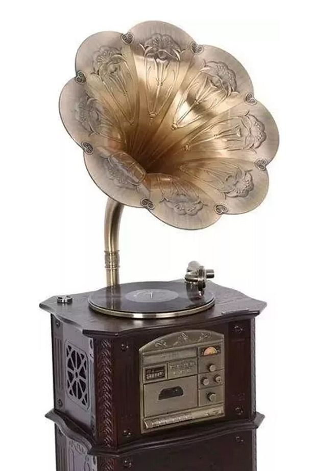 Kaset Çalar Özellikli Gramofon - 5