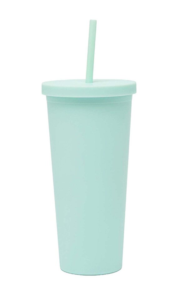 Green Sippy 24 Oz Plastic Water Bottle