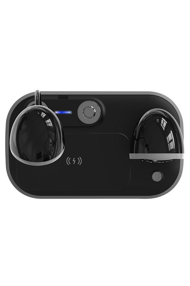Telefon Uyumlu Hızlı Şarj 15W Ayarlanabilir Led Işıklı LCD Ekran Double Alarmlı Masa Lambası SL-CW21 - 4