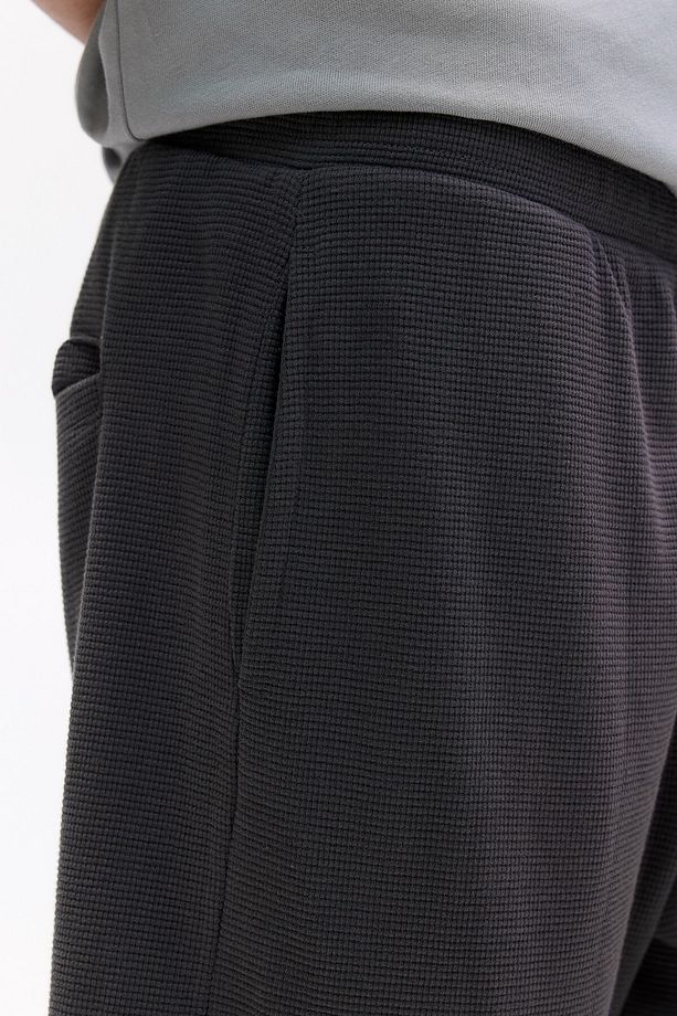 Gofre kumaş Bermuda jogger - 6