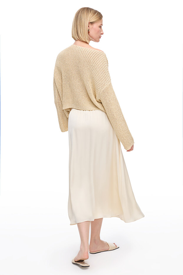 Bej Renk Triko Kazak - 4