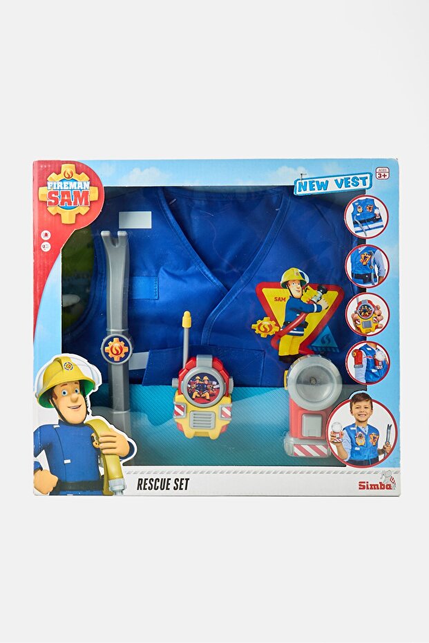 مجموعة إنقاذ رجل الإطفاء سام، باللون الأزرق - 1