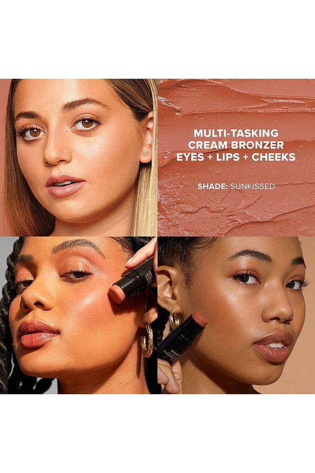Nudies Matte Bronzer - Çift Uçlu Kontür Stick Sunkissed (7 G) - 2