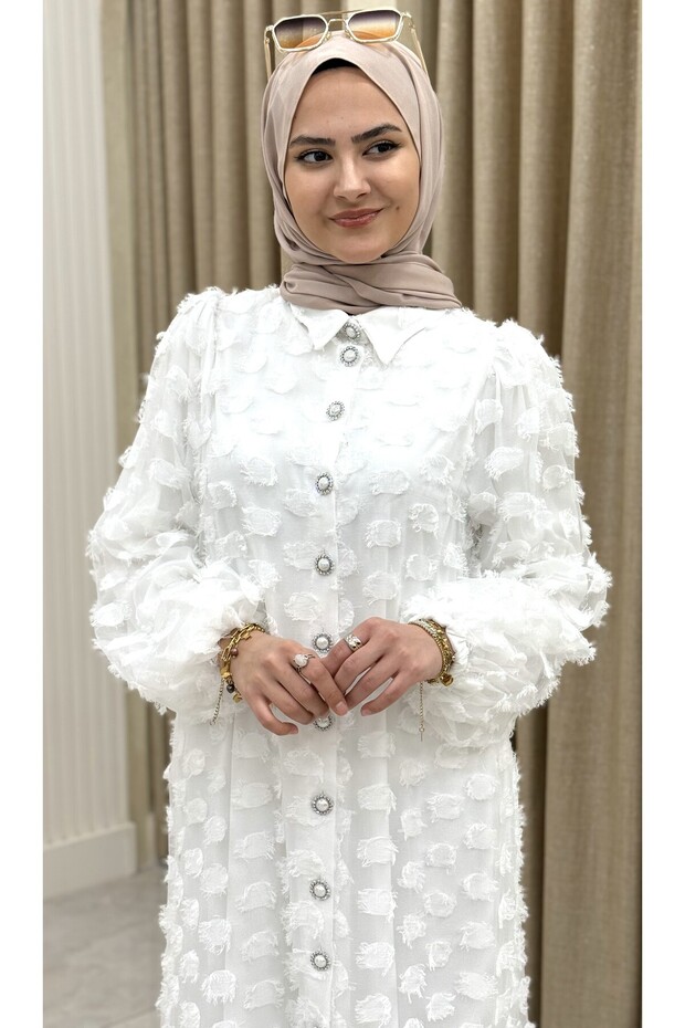 Emare Tesettür Elbise - 6