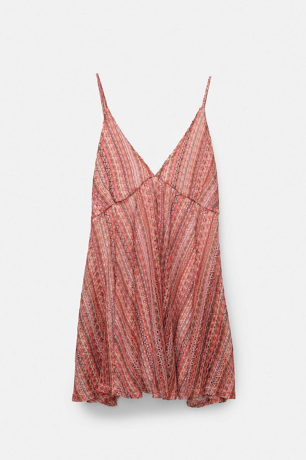 Kısa boho elbise - 4