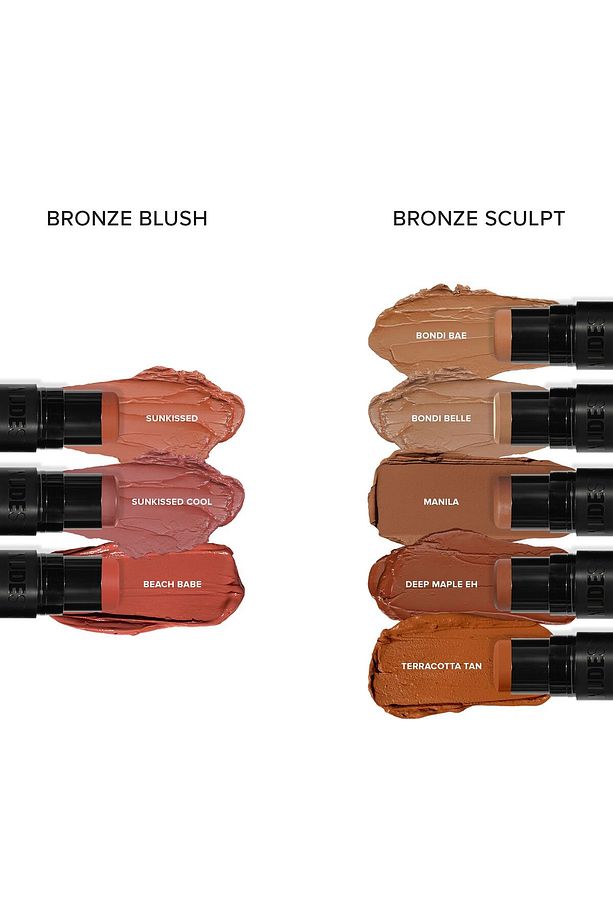 Nudies Matte Bronzer - Çift Uçlu Kontür Stick Sunkissed (7 G) - 6