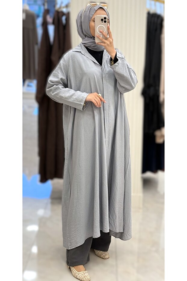 ملابس خارجية بأزرار من الحرير من KUPRA - 2