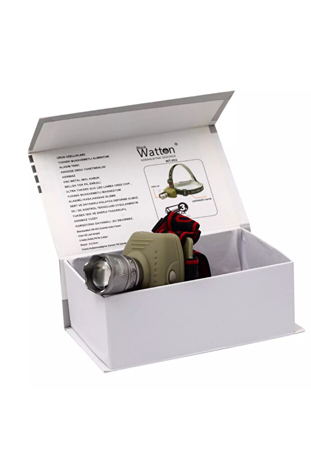 Süper Zoomlu Kafa Lambası Wt-053 - 4