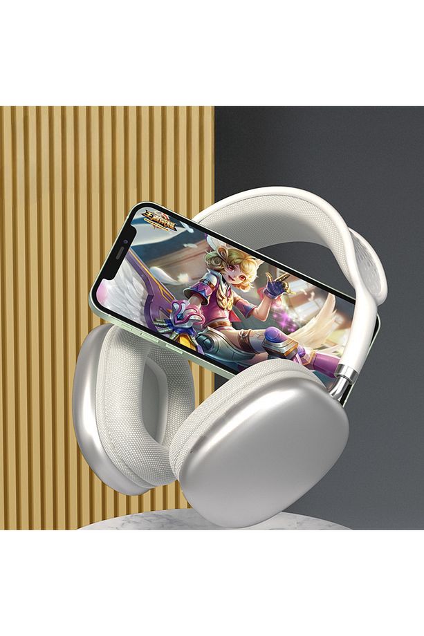 Max Series Super Clone Taşıma Çantalı Hd Ses Luxury Quality Ios & Android Uyumlu Bluetooth Kulaklık - 6
