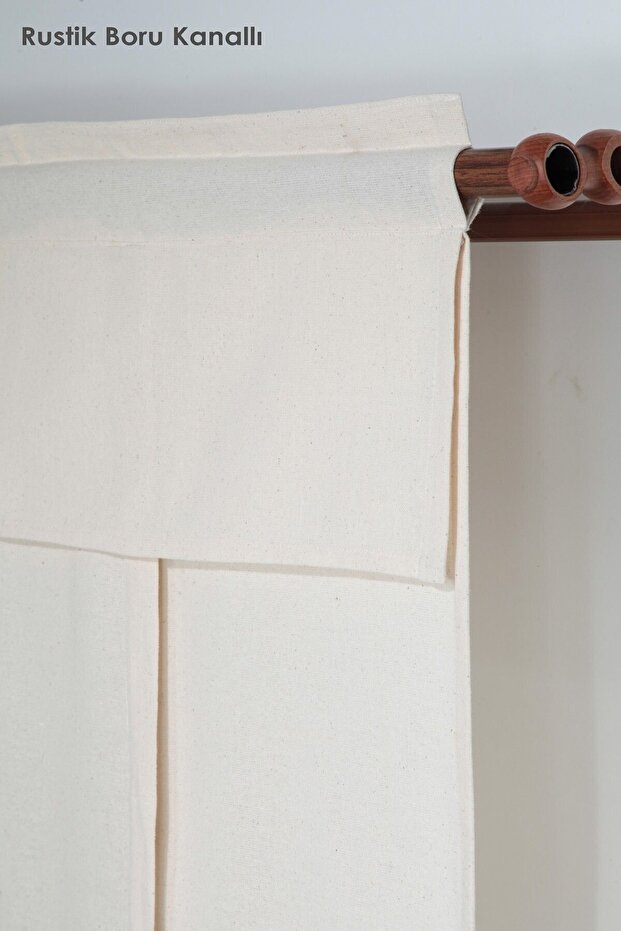 Naturel Potlu Perde Retro - 7