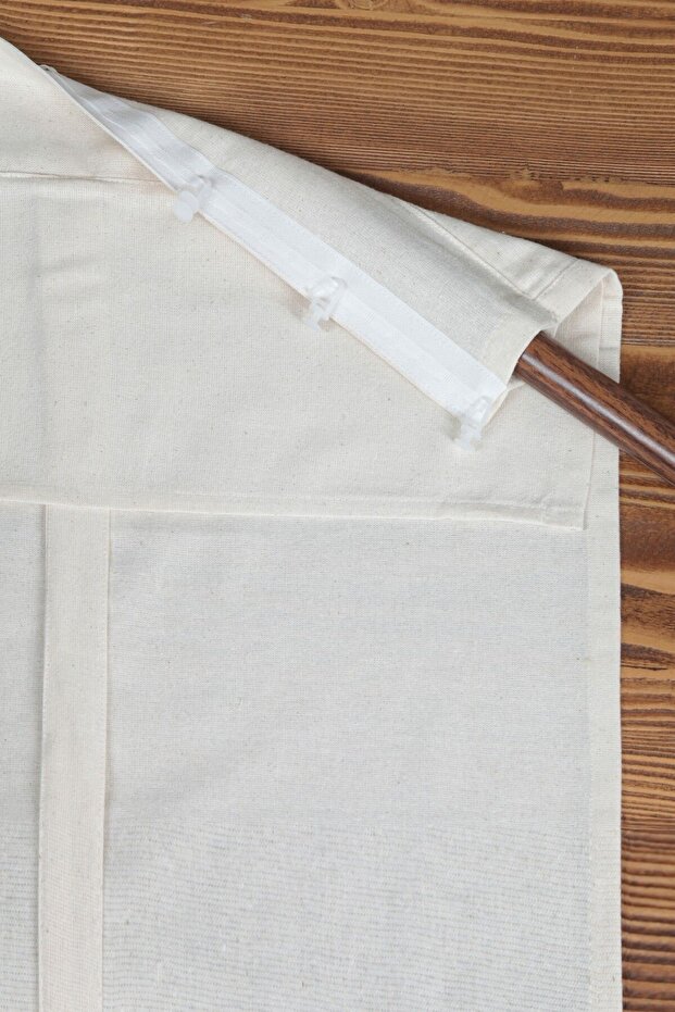 Naturel Potlu Perde Retro - 8