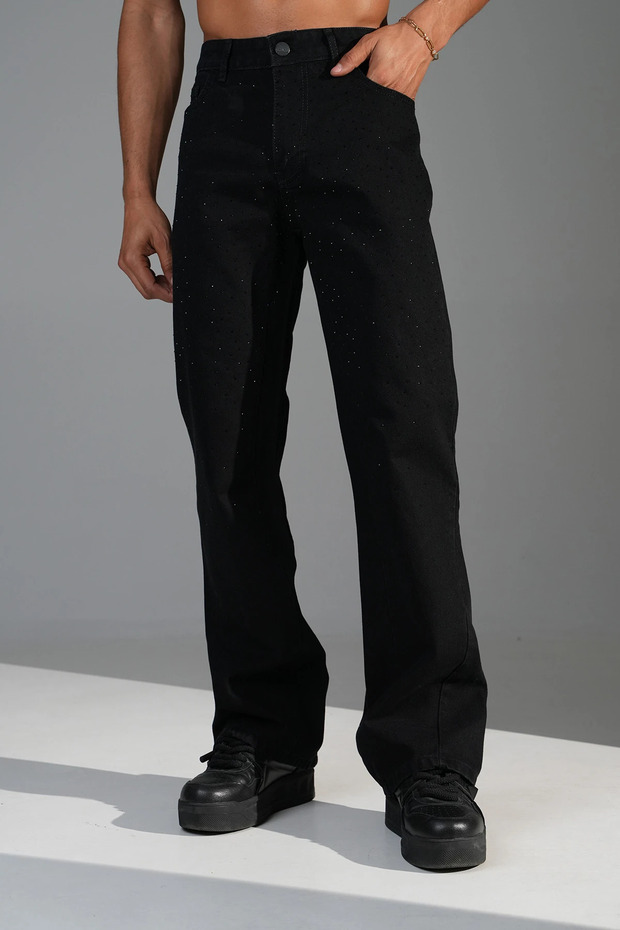 Regular Fit Flare Kot Pantolon - 4