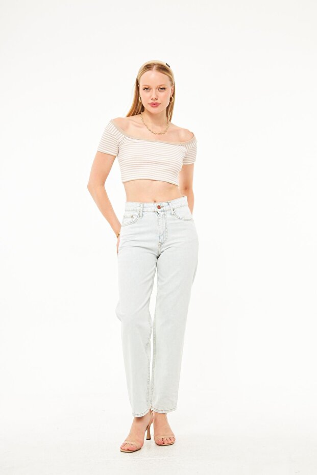 Kadın Denim Pantolon - 3